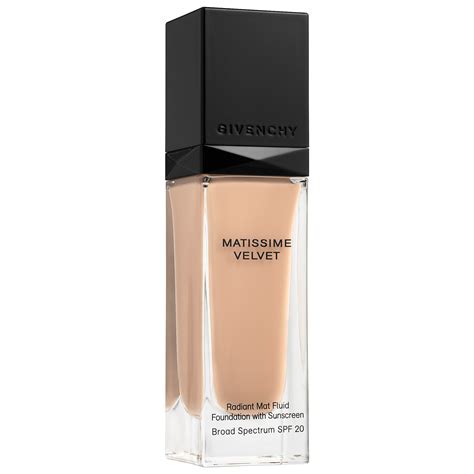 Матирующая тональная основа Givenchy Matissime Velvet: 